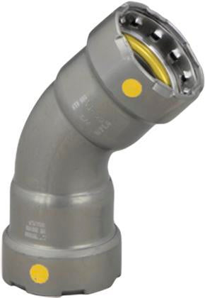 Viega 25231 1/2″ x 1/2″ MegaPressG 45° Elbow Online Hot Sale