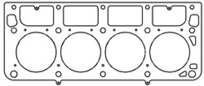 Cometic 09+ GM LS9 4.100in Bore .051 thick MLX LHS Head Gasket Fashion