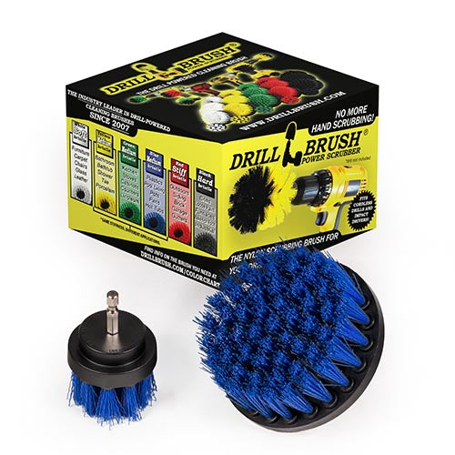 4in & 2in Blue Brushes – Medium Bristles – Marine & Pool Cleaning | B-S-42-QC-DB Discount