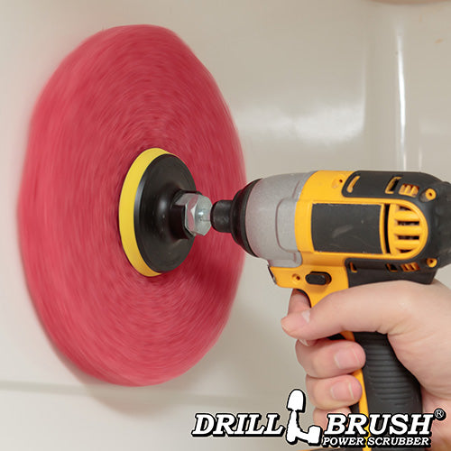 8 Inch Diameter Red Medium Replacement Scrub Pad Online