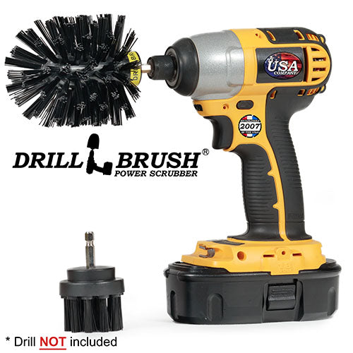 Original & 2in Black Brushes – Ultra Stiff – 2 Piece Kit – Industrial & Heavy Duty | K-S-2O-QC-DB Fashion