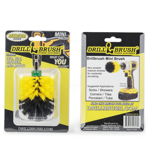 Mini Yellow Brush – Medium Stiffness – Bullet Shaped – Bathroom Fixtures & Showers | M-S-Y-QC-DB Online now