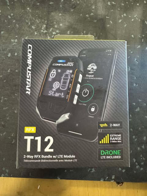 (B-STOCK) Compustar T12 2-Way RFX Bundle w/ LTE Module Online Sale