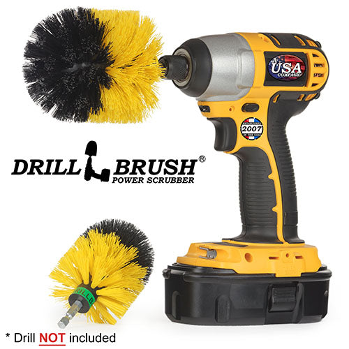 Original & Mini Yellow Brushes – Medium Bristles – Bathroom & Shower Cleaning | Y-S-MO-QC-DB Online Hot Sale