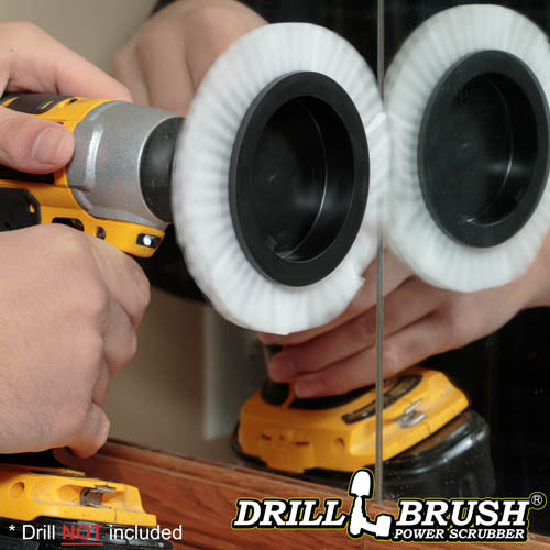 White Edge Brush – Soft Stiffness – Wheel Shaped – Home & Auto | E-S-W-QC-DB Online