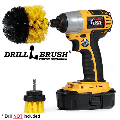 Original & 2in Yellow Brushes – Medium Stiffness – Bathroom & Shower Cleaning | Y-S-2O-QC-DB Online Hot Sale
