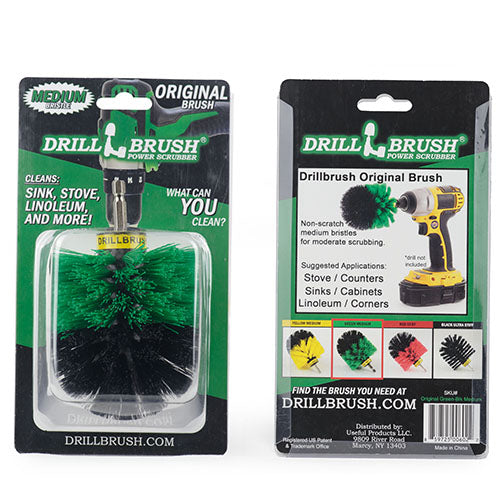 Original Green Brush – Medium Stiff – Bullet Shaped – Kitchen Sink & Fridge | O-S-G-QC-DB Online now