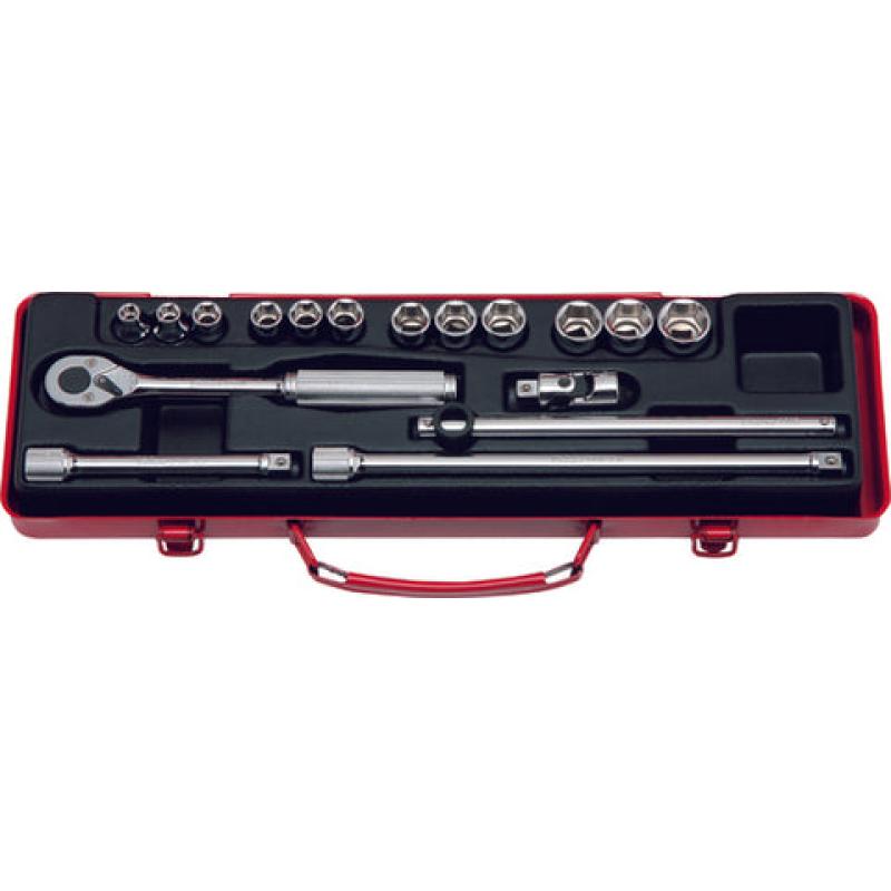 Ko-Ken 3250M 3/8 Sq. Dr. Socket set 6 point 17 pieces Online Sale