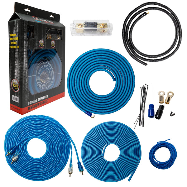 AMERICAN BASS 4 GAUGE AMPLIFIER KIT Discount