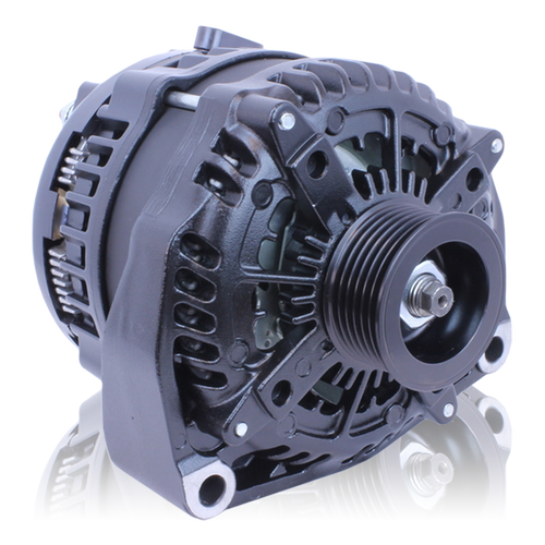250 Amp Elite Series Cast Alternator for GM Truck BLACK  1996-2004 Online Sale