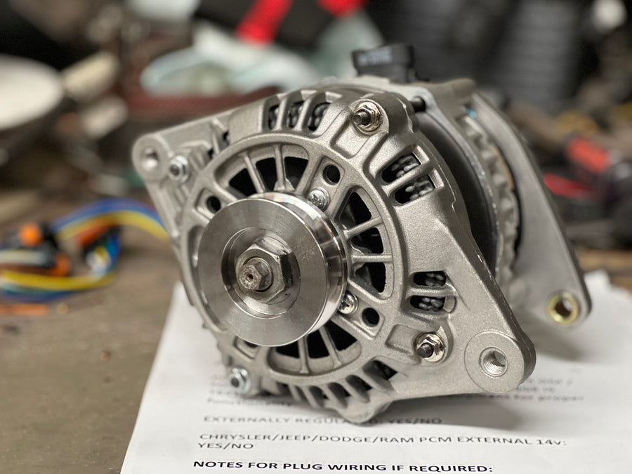 87-93 Mazda b2200 b2600 180 – 350 amp alternator on Sale