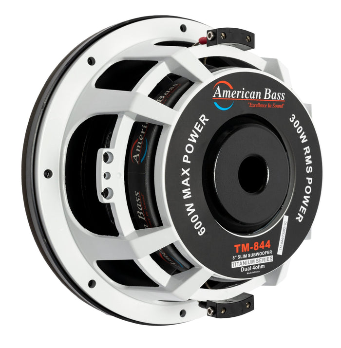 American Bass TITANIUM 8″ SLIM SUBWOOFER Online now