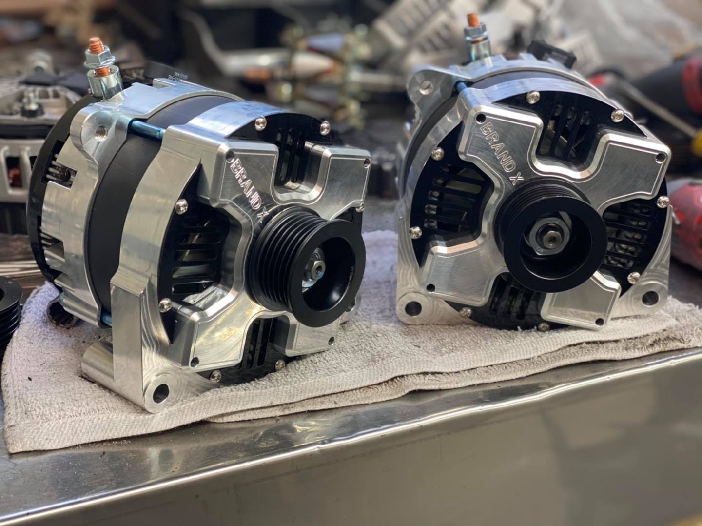 Brand X 390 GM BILLET ALUMINUM Large Case Hairpin GM 97-2021 4.3, 5.3, 6.0, 6.2 TRUCK mounting Online