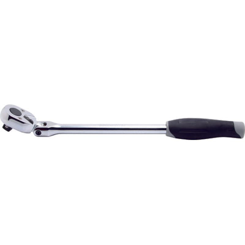 Ko-Ken 3774J 3/8 Inch Sq. Dr. Ratchet Handle 24 Teeth Flexible Head Length 285 mm Plastic Handle Online Sale