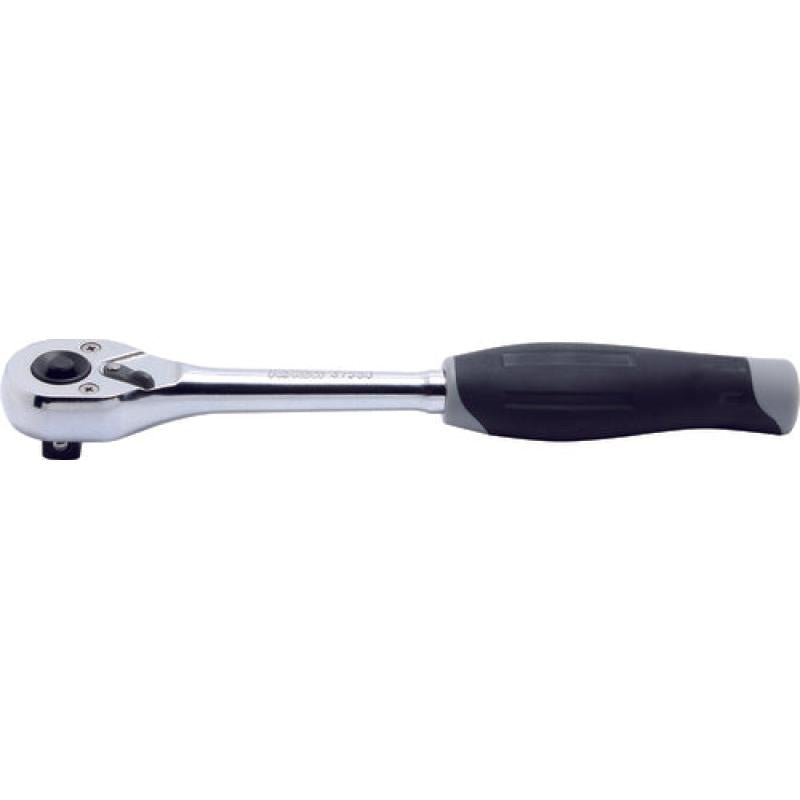 Ko-Ken 3753JB 3/8 Sq. Dr. Ratchet Handle 24 teeth Length 200mm Push Button Plastic Handle Discount