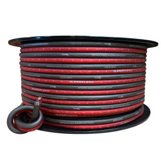 Down4Sound 125ft 8ga Tinned OFC Speaker Wire RED/BLACK Online