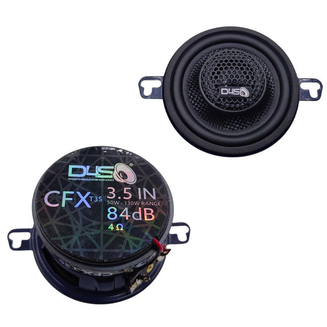 DOWN4SOUND CFXT35 – 3.5 INCH CAR AUDIO SPEAKERS – 130W RMS (PAIR) Fashion