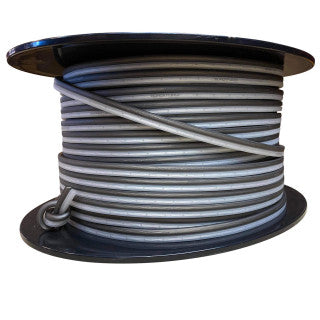 Down4Sound 14ga Tinned OFC Speaker Wire BLACK/CLEAR- BY THE FOOT Supply