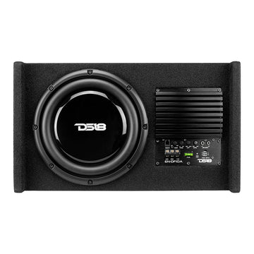 DS18 EN-DF10A 10″ Amplified Shallow Down Firing Subwoofer Enclosure 500 Watts Online Sale