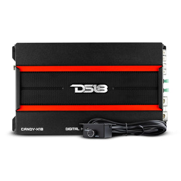 DS18 CANDY-X1B Compact Class D 1-Channel Monoblock Car Amplifier 1800 Watts 1-Ohm Online now
