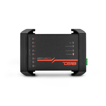 DS18 DSP4.8BTM 4-Channel In and 8-Channel Out Digital Sound Processor with Bluetooth and Water Resistant Fashion