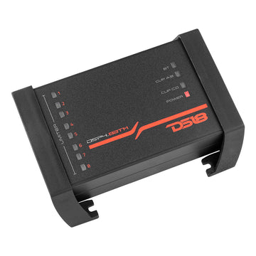DS18 DSP4.8BTM 4-Channel In and 8-Channel Out Digital Sound Processor with Bluetooth and Water Resistant Fashion