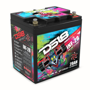 DS18 INF-28AH INFINITE 28 AH 1000 Watts AGM Power Cell 12 Volt Battery Fashion