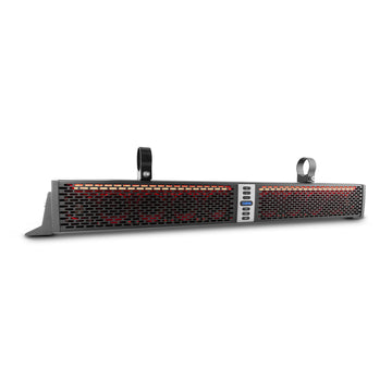 DS18 HYDRO SBAR35BT 35″ Marine Water Resistant Amplified With Bluetooth Sound Bar Speaker System RGB LED Lights 10 Speakers 800 Watts Hot on Sale