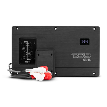 DS18 HYDRO NXL-F4 Flush Mount Class D Full-Range Marine 4-Channel Boat, ATV, UTV Amplifier with Voltmeter 1200 Watts Online