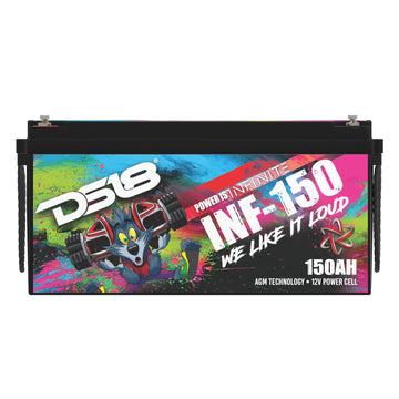 DS18 INF-150AH INFINITE 150 AH 4000 Watts AGM Power Cell 12 Volt Battery Online