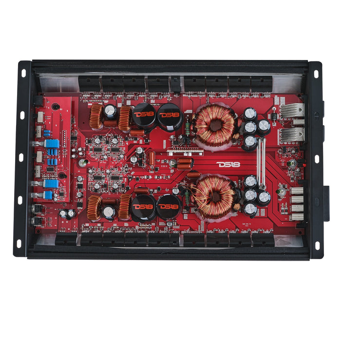 DS18 HOOLIGAN KO Full Range Class D 4-Channel Amplifier 4 x 300 Watts Rms @ 4-Ohm Made In Korea on Sale