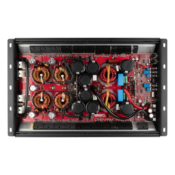 DS18 H-KO5 HOOLIGAN SPL 1-Channel Subwoofer Monoblock Car Amplifier, Voltmeter, Clip Indicator 5000 Watts RMS 1-Ohm Made In Korea Discount
