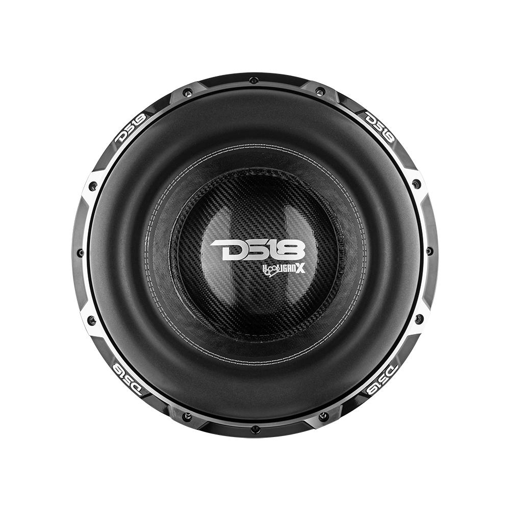 DS18 HOOL-X15.1DHE HOOLIGAN 15″ High Excursion Car Subwoofer 4000 Watts Rms 4″ Dvc 1-Ohm Sale