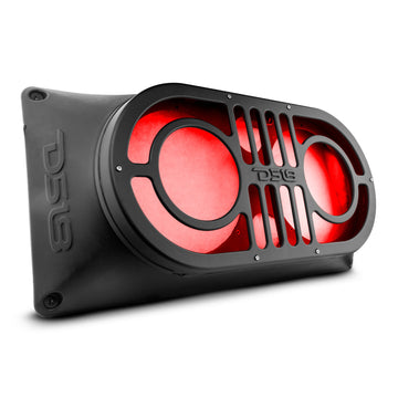 DS18 JMID Jeep TJ,JK/JKU,JL/JLU Tailgate Loudspeaker Enclosure for 2 X 10″ and 2 x Tweeters Supply