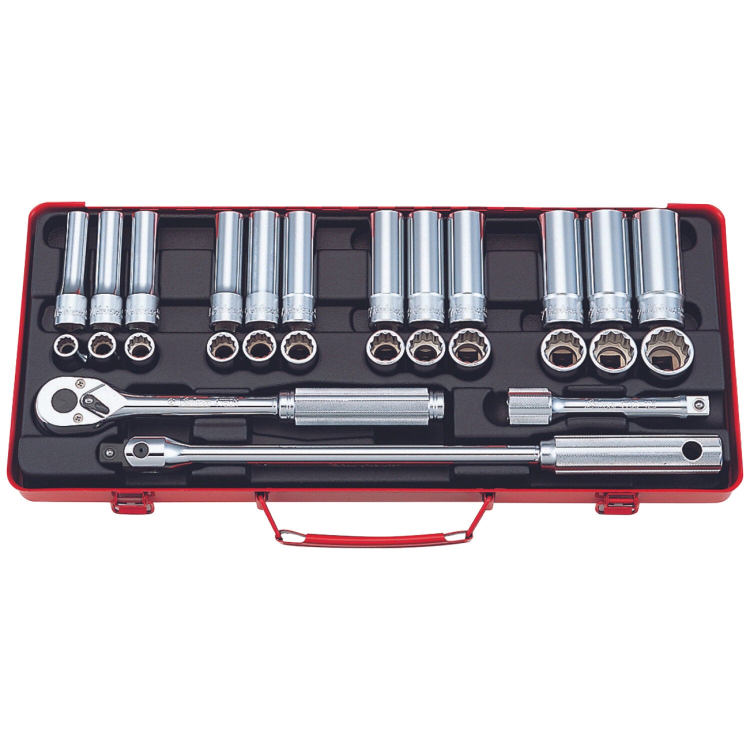 Ko-Ken 4277 1/2 Sq. Dr. Socket set 12 point 27 pieces Online now