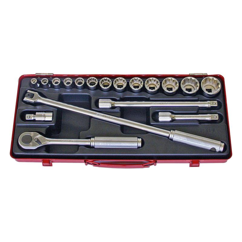 Ko-ken 4289M 1/2″Sq. Drive 12 Point Socket Set 18 Pcs 8-32 mm Supply
