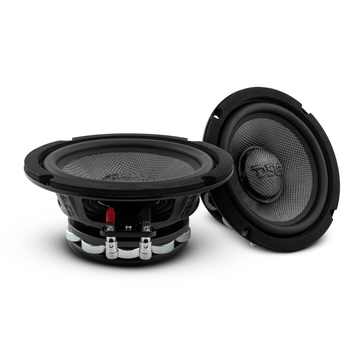 DS18 PRO-CF6.4NR 6.5″ Mid-Bass Loudspeaker with Water Resistant Carbon Fiber Cone And Neodymium Rings Magnet 500 Watts 4-Ohm on Sale