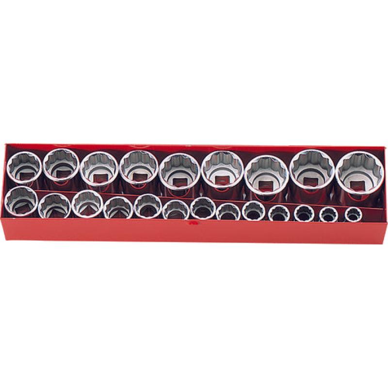 Ko-ken 4251A 1/2″Sq. Drive 12 Point Socket Set 18 Pcs 10-32 mm Online Sale