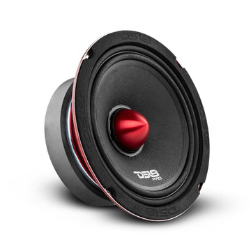 DS18 PRO-X6.4BM 6.5” Mid-Range Loudspeaker with Bullet 250 Watts RMS 4-Ohm Supply