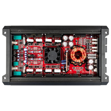 DS18 SXE-1200.4 Class A/B 4-Channel Full-Range Car Amplifier 60 x 4 RMS @4 OHM 1200 Watts Supply