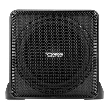 DS18 SQ82 8″ Car Audio Subwoofer plus 8″ Passive Subwoofer in High End Aluminum Enclosure 1200 Watts Online