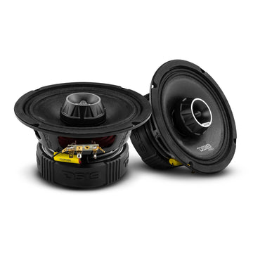 DS18 PRO-ZT6 6.5″ Water Resistant Mid-Range Loudspeaker with Built-in Bullet Tweeter and Grill 450 Watts 4-Ohm Sale