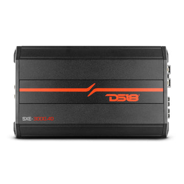 DS18 SXE Class D 4-Channel Full-Range Car Amplifier 4 x 200 RMS @4 Ohm 3000 Watts Hot on Sale