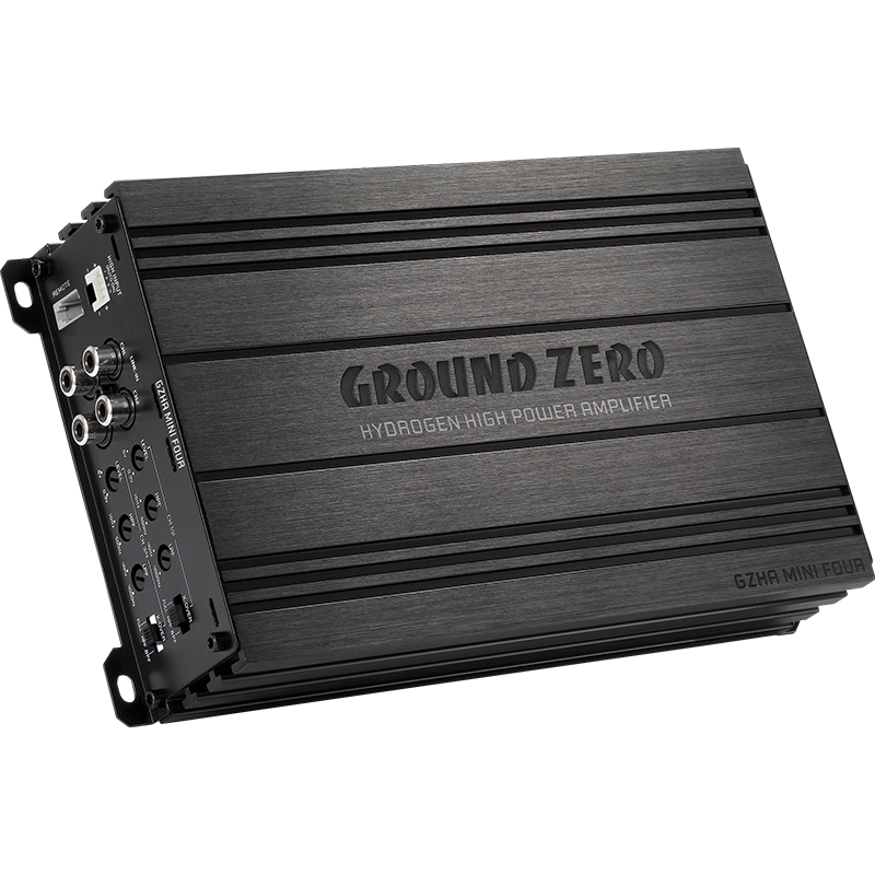 Ground Zero GZHA MINI FOUR 4-channel class D compact amplifier Online now