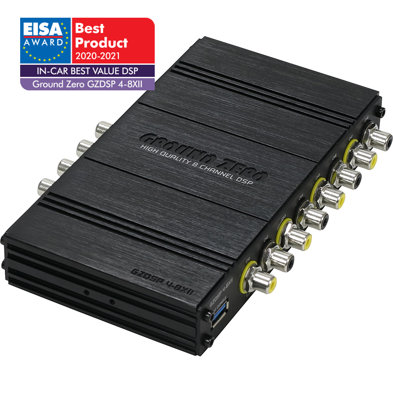 Ground Zero GZDSP 4-8XII 8-channel digital signal processor on Sale
