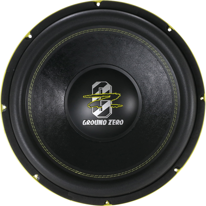 Ground Zero GZHW 38XSPL D1 YELLOW Dual 1 ohm – 15 inch Subwoofer Discount