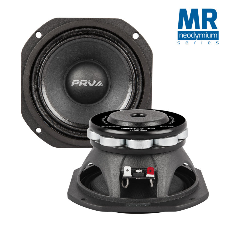 PRV Audio 5MR450-NDY-4 5″ NEODYMIUM MIDRANGE LOUDSPEAKER Hot on Sale