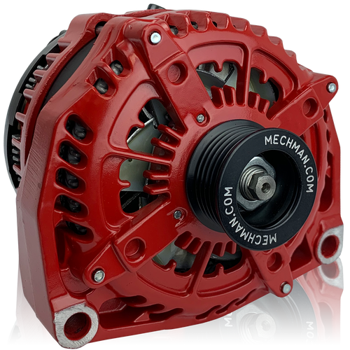 Mechman 400 Amp Red High Output Alternator 1996-2004 GM Truck 4.3L 4.8L 5.3L 5.7L 6.0L on Sale
