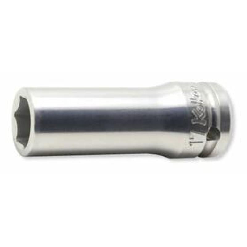 Ko-Ken AN14300-21 1/2 In Sq. Dr. Aluminum Wheel Nut Socket 21mm 6 Point Length 80mm Aluminum Hot on Sale