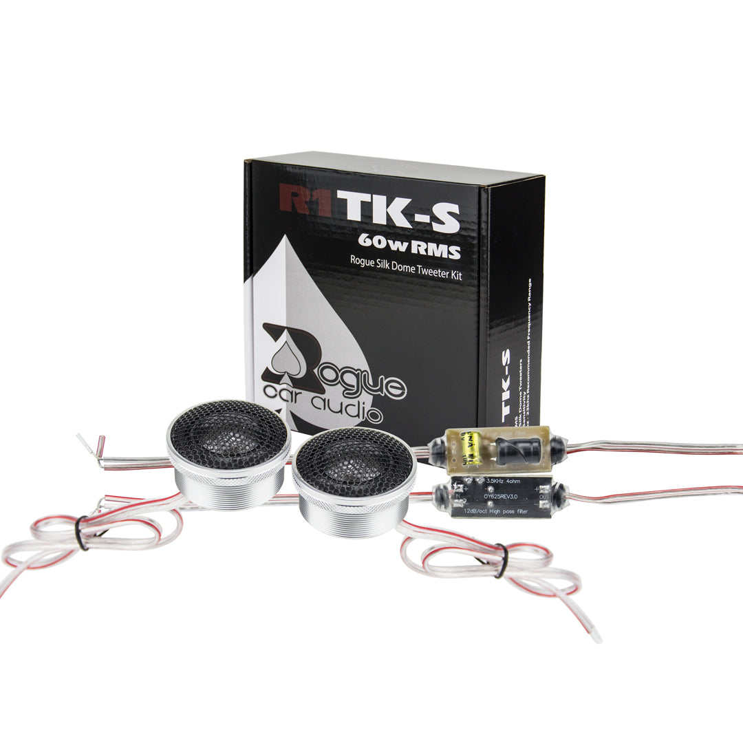 Rogue Car Audio R1TK-S Silk Dome Tweeter Kit Online Sale